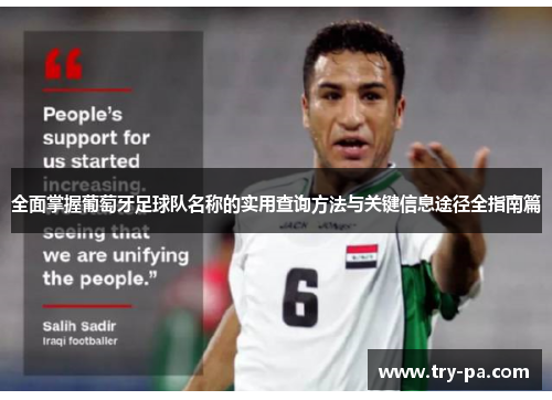 全面掌握葡萄牙足球队名称的实用查询方法与关键信息途径全指南篇
